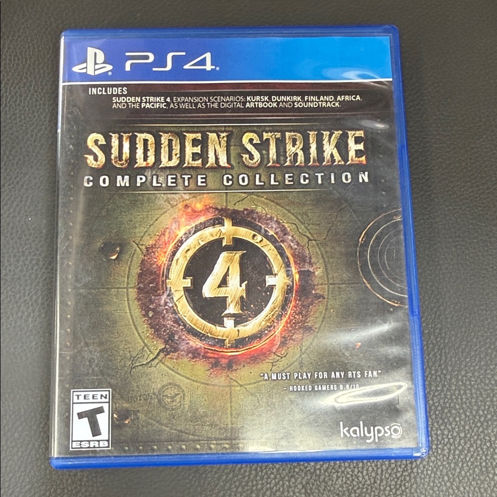 Kalypso Sudden Strike Complete Collection for PS4 - Blue Case